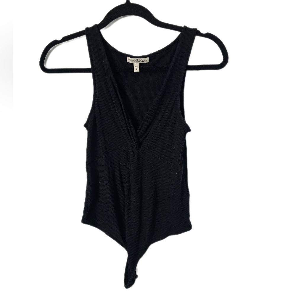 Express Black Bodysuit Top, Size Small.